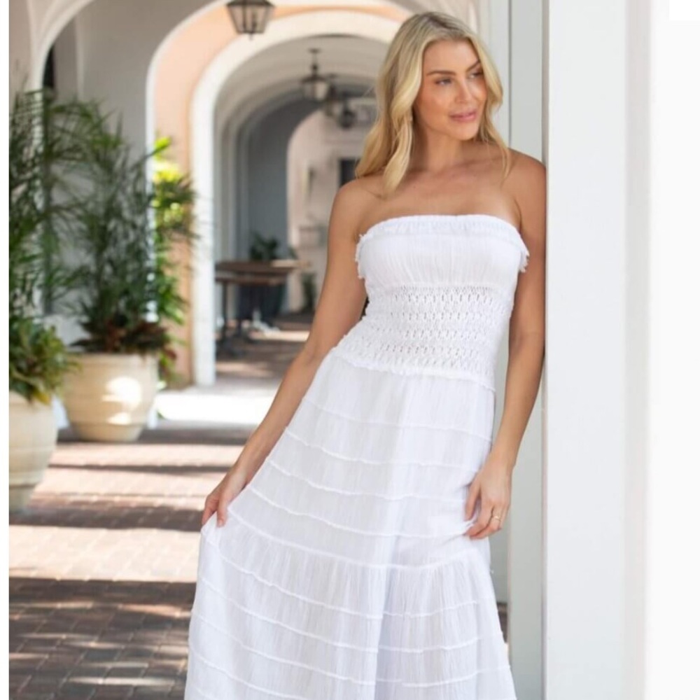Cotton natural nice dress